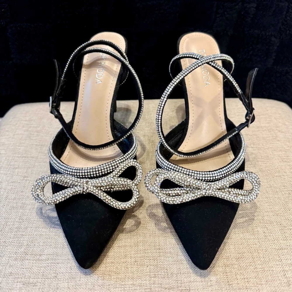 Rhinestone Sparkly Heels